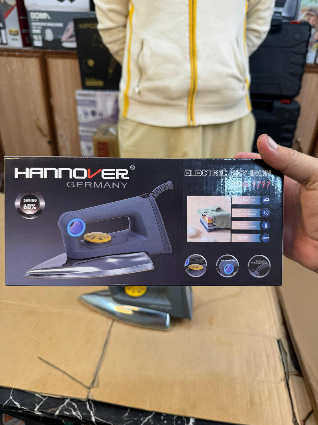 Hannover iron 400W  German Lot