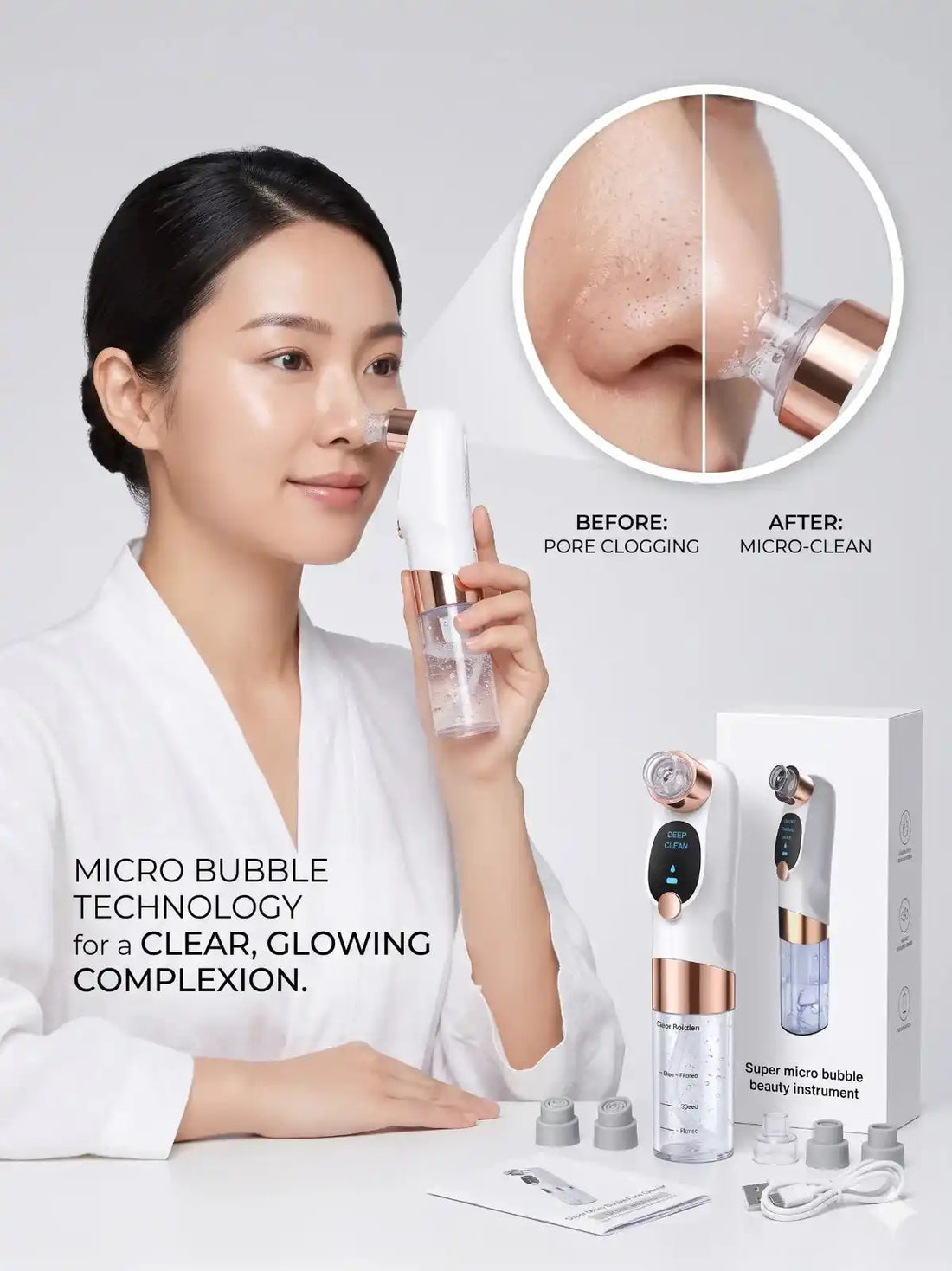 Super Micro Bubble Hydra Facial Machine